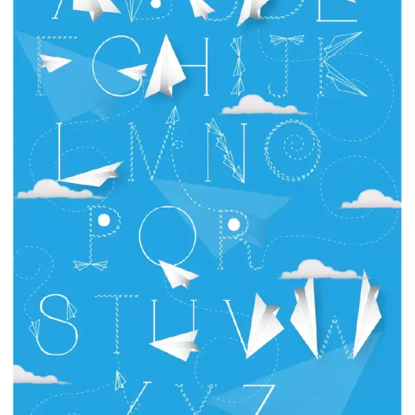 Aerotype  alphabet
