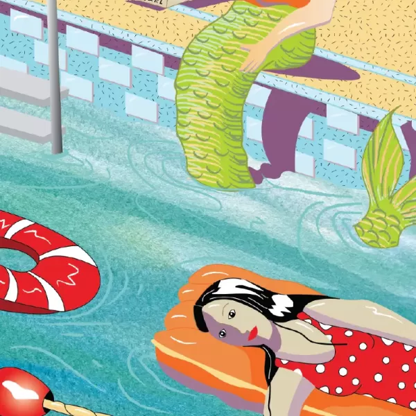 The mermaid who left the sea